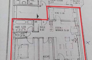 Wohnung mieten in 74182 Obersulm, Geschmackvolle 4-Raum-DG-Wohnung mit Einbauküche in Obersulm