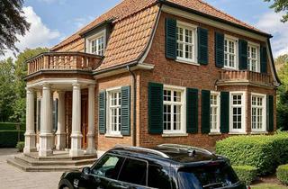 Villa kaufen in 48145 Mauritz, Einzigartige Jugendstilvilla in Bestlage Münster-Mauritz – wohnen auf parkähnlichem Grundstück