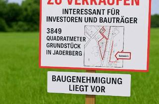 Grundstück zu kaufen in 26349 Jade, 3849m² Grundstück in Jaderberg mit Baugenehmigung für 3 Mehrfamilienhäuser mit je 6 WE