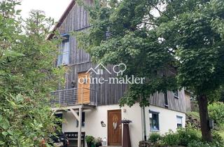 Einfamilienhaus kaufen in 91489 Wilhelmsdorf, Idyllisches Traumhaus Holzhaus mit großer Halle 160 qm