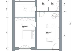 Wohnung mieten in Bahnhofstraße 12, 31582 Nienburg, Helle 2-Zimmerwohnung mit Balkon und Autostellplatz in der Nähe vom Hauptbahnhof,Aufzug im Haus