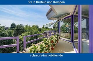 Wohnung mieten in 47800 Bockum, Licht. Freiheit. Weitblick - Ihr Rückzugsort mit grandiosem Ausblick über das KR-Tiergartenviertel!