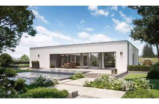 Haus kaufen in 97199 Ochsenfurt, LUXURIÖSER FLACHDACHBUNGALOW MIT ATRIUM -ATEMBERAUBEND SCHÖN-