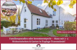 Einfamilienhaus kaufen in 23570 Lübeck / Travemünde, Lübeck / Travemünde - Familienparadies oder Investmentperle - Haus mit 2-3 Wohneinheiten & Garten in Toplage Travemünde!