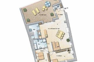 Penthouse kaufen in 87727 Babenhausen, Babenhausen - Penthouse-Wohnung mit großer Terrasse in Babenhausen zu verkaufen