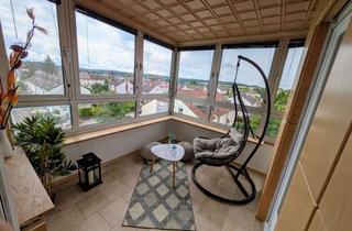 Wohnung mieten in 89331 Burgau, Exklusive, modernisierte 3-Zimmer-Wohnung mit Balkon in Burgau