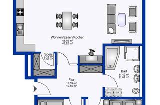 Wohnung mieten in Am Gries 17, 84180 Loiching, Erstbezug: Lichtdurchflutete 3 Zimmer Wohnung mit Balkon und Aussicht