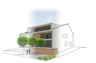 Wohnung mieten in Obere Bussen, 88630 Pfullendorf, NEUBAU – ERSTBEZUG Hochwertige 3 Zimmer-Wohnung KFW 40 QNG mit Balkon und Einbauküche