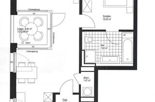 Lofts mieten in Kapuzinergasse 15 a, 86150 Innenstadt, Wohnloft mit Loggia