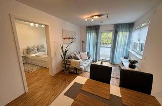 Immobilie mieten in 50259 Pulheim, Möblierte 2 Zimmer Souterrain Wohnung mit Terrasse und Parkplatz in Pulheim Sinnersdorf