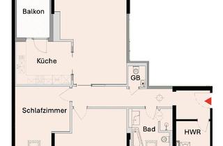 Wohnung mieten in Molkereistr., 17033 Katharinenviertel, Hochwertige 3-Zimmer-Wohnung mit EBK und Balkon in Neubrandenburg Citylage