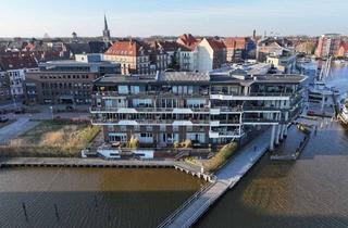 Wohnung mieten in 26721 Stadtzentrum, Exklusive 2-Zimmer Innenstadtwohnung mit Wasserblick in Emden