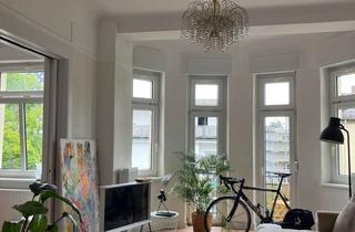 Wohnung mieten in 35390 Gießen, Helle, ruhige Altbauwohnung mit 3 Zimmern & Einbauküche in zentraler Lage – Nachmieter gesucht ab 01