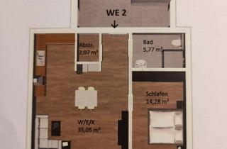 Wohnung mieten in Mittelhofstraße 48, 73479 Ellwangen, Erstbezug mit Balkon und Einbauküche: Exklusive 2,5-Raum-Wohnung mit geh. Innenausstattung