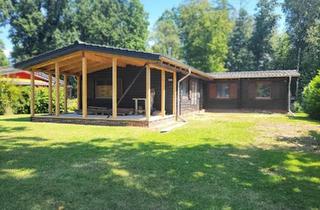 Haus kaufen in 38550 Isenbüttel, Isenbüttel - Blockhaus-Bungalow am Tankumsee zu verkaufen!