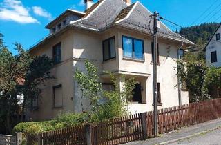 Haus kaufen in 07429 Sitzendorf, Sitzendorf - Großzügiges Zweifamilien-Mehrgenerationshaus mit Garten, Garage