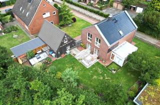 Einfamilienhaus kaufen in 21698 Harsefeld, Harsefeld - Stilvoll wohnen in Harsefeld - Massivhaus mit Sauna, Kamin & Traumgarten *** 360 Grad Rundgang ***