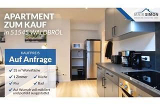 Wohnung kaufen in Alsbergstr., 51545 Waldbröl, Über 6,6 % Rendite mit möbliertem, voll ausgestattetem Apartment