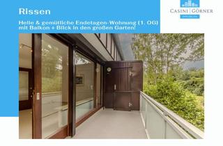 Wohnung kaufen in 22559 Rissen, Helle und gemütliche Endetagen-Wohnung mit Balkon + Blick in den großen Garten!