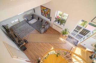 Wohnung kaufen in 85649 Brunnthal, Unikat mit WOW Effekt | 5 Zimmer, Galerie, Terrasse, Balkon & 2 Stellplätzen