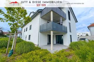 Wohnung kaufen in 76437 Rastatt, Moderne 3 Zimmer Erdgeschosswohnung mit Terrasse und Stellplatz in Rastatt