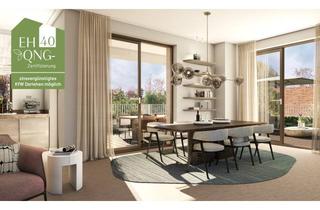 Wohnung kaufen in 70176 West, Effizienzhaus 40 + QNG-Siegel: 3-Zimmer-Eigentumswohnung mit Dachterrasse und Balkon zum Innenhof.
