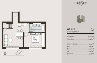 Wohnung mieten in Straße 1, 10315 Friedrichsfelde, Neubau/ 2 - zimmer Wohnung mit sonnigem Balkon in der Nähe von Ostkreuz, Boxi, Waschauerstrasse