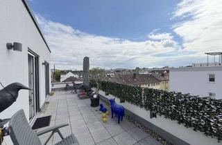 Penthouse mieten in Breslauer Platz, 63739 Aschaffenburg, Penthouse mit Dachterrasse, Parkett und Aufzug