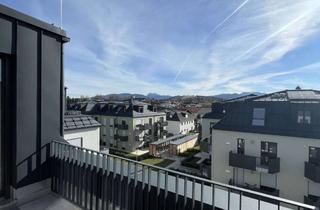 Penthouse mieten in Chiemseestraße 25b, 83278 Traunstein, Penthouse-Wohnung mit Dachterrasse und Bergblick!