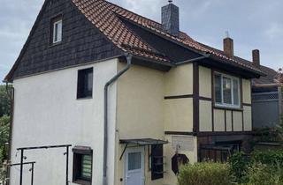 Haus kaufen in Wernigeröder Straße, 38855 Wernigerode, Charmantes Fachwerk-EFH in Bezingerode zu verkaufen