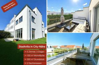 Villa kaufen in 15711 Königs Wusterhausen, +++ Exklusive 5-Zimmer-Stadtvilla, 2 Dachterrassen, Garten & Smart Home - vor den Toren Berlins +++