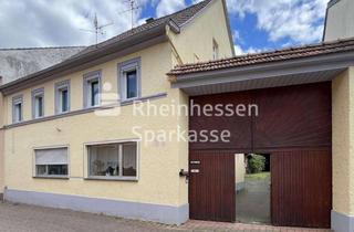 Haus kaufen in 55597 Wöllstein, Wohnhaus & Scheune auf großem Grundstück in zentraler Lage!