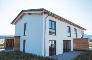 Doppelhaushälfte kaufen in 94269 Rinchnach, Sonnige Doppelhaushälfte in nachhaltiger KfW Bauweise, 2025 Fertigstellung!