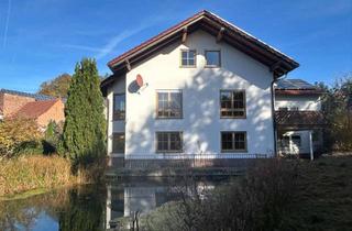 Haus mieten in Zum Hachthal 2a, 36179 Bebra, Einfamilienhaus mit Garagen, Garten und eigenem Teich zur Miete