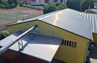 Gewerbeimmobilie kaufen in Weststraße, 06449 Aschersleben, 2 Lagerhallen mit Büro im Speichergebäude