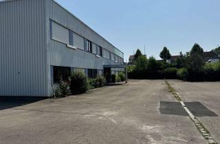 Gewerbeimmobilie kaufen in Am Schwarzen Graben 15, 89278 Nersingen, Attraktive Lager-/Produktionshalle mit Entwicklungspotenzial in Nersingen – MIETE oder KAUF