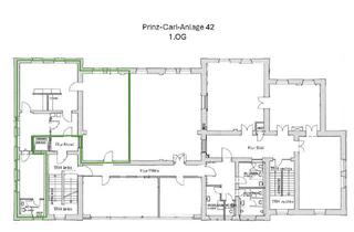 Büro zu mieten in Prinz-Carl-Anlage 42, 67547 Innenstadt, Bürofläche in zentrumsnaher Lage Worms