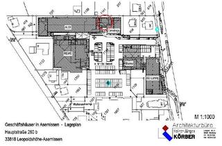 Gewerbeimmobilie mieten in Hauptstraße 260b, 33818 Leopoldshöhe, Mietfläche im Einkaufszentrum Asemissen