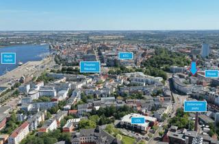 Wohnung kaufen in 18057 Rostock, Individuelles Wohnen auf zwei Ebenen und 2 Zimmern mit Galerie neben dem Stadtzentrum