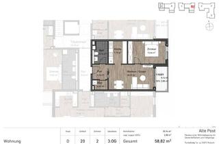 Wohnung kaufen in 25813 Husum, Willkommen im Wohnquartier "Alte Post" - Neubau von 107 Wohneinheiten