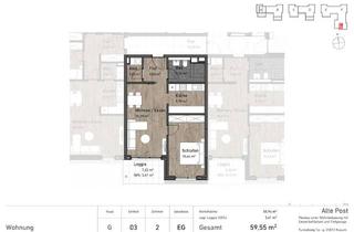 Wohnung kaufen in 25813 Husum, Willkommen im Wohnquartier "Alte Post" - Neubau von 107 Wohneinheiten