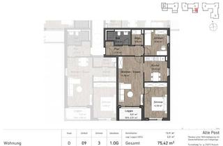 Wohnung kaufen in 25813 Husum, Willkommen im Wohnquartier "Alte Post" - Neubau von 107 Wohneinheiten