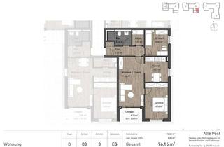 Wohnung kaufen in 25813 Husum, Willkommen im Wohnquartier "Alte Post" - Neubau von 107 Wohneinheiten