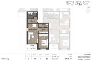 Wohnung kaufen in 25813 Husum, Willkommen im Wohnquartier "Alte Post" - Neubau von 107 Wohneinheiten