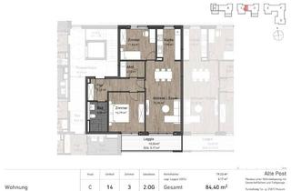 Wohnung kaufen in 25813 Husum, Willkommen im Wohnquartier "Alte Post" - Neubau von 107 Wohneinheiten