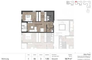 Wohnung kaufen in 25813 Husum, Willkommen im Wohnquartier "Alte Post" - Neubau von 107 Wohneinheiten