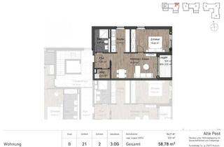 Wohnung kaufen in 25813 Husum, Willkommen im Wohnquartier "Alte Post" - Neubau von 107 Wohneinheiten