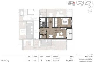 Wohnung kaufen in 25813 Husum, Willkommen im Wohnquartier "Alte Post" - Neubau von 107 Wohneinheiten