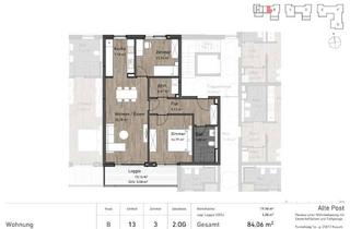 Wohnung kaufen in 25813 Husum, Willkommen im Wohnquartier "Alte Post" - Neubau von 107 Wohneinheiten