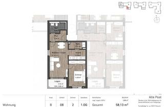 Wohnung kaufen in 25813 Husum, Willkommen im Wohnquartier "Alte Post" - Neubau von 107 Wohneinheiten